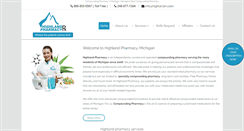 Desktop Screenshot of highlandpharmacyrx.com